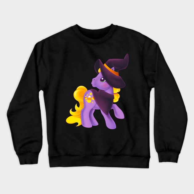 Abra Ca Dabra My Little Pony Halloween Crewneck Sweatshirt by LezzlesTheBrave